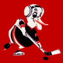 Eastern Hockey League -  Long Island Ducks - Earmuffed Logo