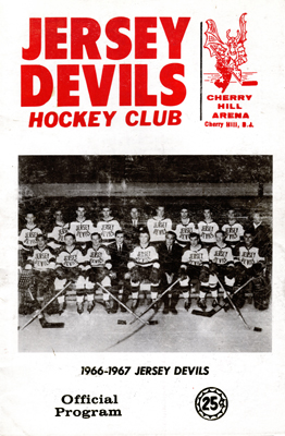 Jersey Devils 1966-67 Program - Click to Enlarge