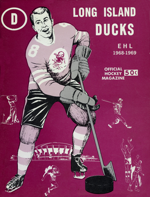 Long Island Ducks Program 1968-69  Eastern Hockey League