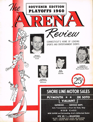 New Haven Blades Playoff Program 1960