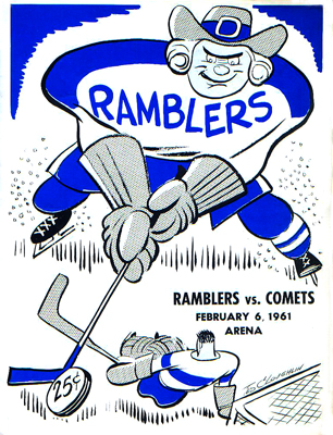 Philadelphia Ramblers Program 1960-61