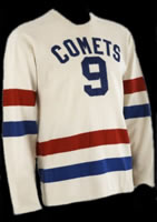 Eastern Hockey League  - Clinton Comets Home Jersey 1958-62
