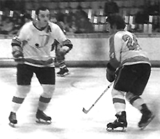 Eastern Hockey League  - Jersey Devils 1970-72 Home Uniform - Jamie Kennedy and Bob Miller