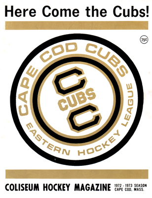 Cape Cod Cubs Program 1972-73