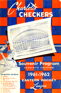 Charlotte Checkers 1961-62 Program - Click to Enlarge