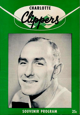 Eastern Hockey League - Charlotte Clippers Program - Click for Larger View
