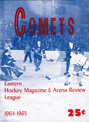 Clinton Comets Program 1964-65 - Eastern Hockey League - Click to Enlarge