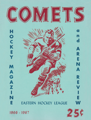 Clinton Comets Program 1966-67 Eastern Hockey League - Click to Enlarge