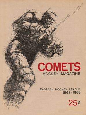 Clinton Comets Program 1968-69 Eastern Hockey League - Click to Enlarge