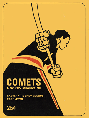 Clinton Comets Program 1969-70 Eastern Hockey League - Click to Enlarge
