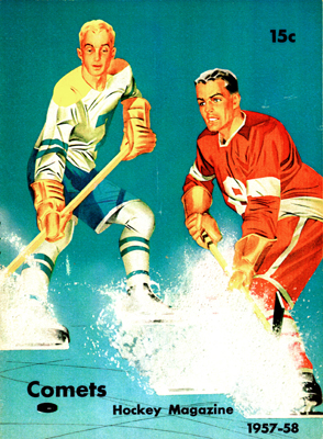 Eastern Hockey League - Clinton Comets 1957-58 Program - Click to Enlarge