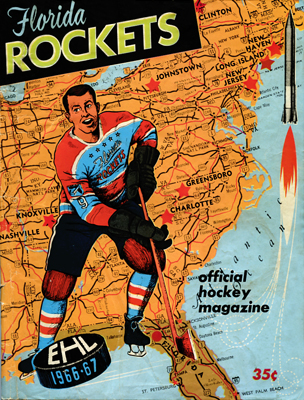 EHL Florida Rockets Program 1966-67