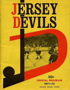 Jersey Devils 1971-72 Program - Click to Enlarge