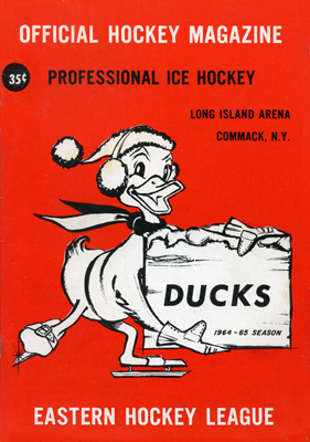 Long Island Ducks Program 1964-65 TheEHL.com