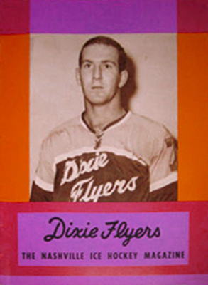 NAshville Dixie Flyers Program 1963-64 Eastern Hockey League EHL