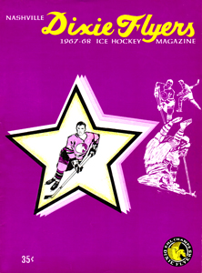 Nashville Dixie Flyers Program 1967-68