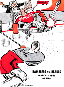 Philadelphia Ramblers 1960-61 Program - Click to Enlarge