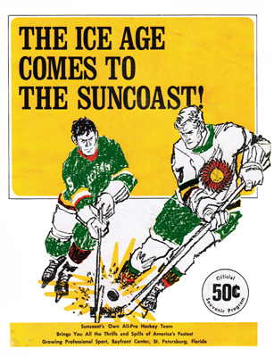 Suncoast Suns 1971-72 Program - Click to Enlarge