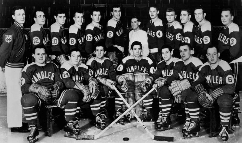 Philadelphia Ramblers Team Photo 1956-57